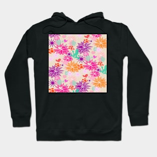 Flower Pattern Astra Hoodie